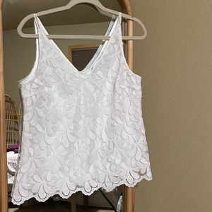 Trina Turk Floral Spaghetti Strap Top